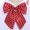 Women Bowties Striped Bow Ties Silk Tie Bow Tie Butterfly Neck Wear Collar