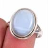 Natural Owyhee Opal Gemstone 925 Solid Sterling Silver Jewelry Ring Size 8 V0g70