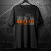 Для поклонников Harley FLSTSC & FLSTSCI Softail Springer Classic - Мотоциклетная футболка