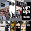 Чехол для телефона M-Morat Band Для iPhone 17 Air 16 15 Pro Max 14 Plus 16E Coque 13 Pro 12 Mini 11 Прозрачный чехол Силиконовый Милый Чехол Мягкий