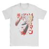Men's T-Shirt Chainsaw Man Denji Novelty Cotton Tees Short Sleeve Manga Anime Chainsawman T Shirts Round Collar Tops Plus Size