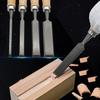 4Pcs Wood Carving Chisels Set Professional for Woodworking 6/12/18/24mm Comfortable Beech Handle Wood Chisel with Wood Handles