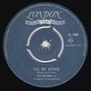 7-дюймовая пластинка ПЭТ БУН  Ill Be Home FL1569 London Records 1956 Нидерланды Поп Б/у