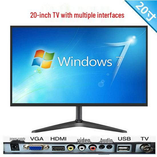 Безрамочный светодиодный компьютерный монитор: 19-27 дюймов, Плоский и Изогнутый ЖК-экран HD