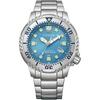 Citizen Мужская BN0165-55L ( Смотреть PROMASTER MARINE серии Eco-Drive Diver200m) Круглые часы, серебро