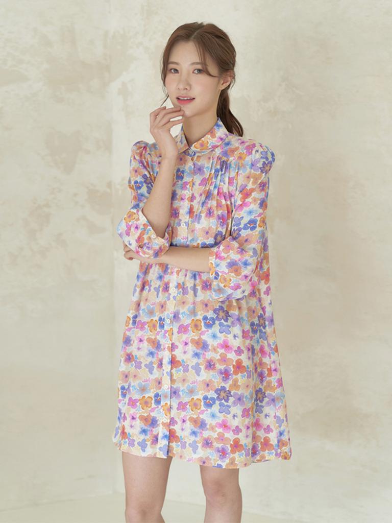 Jeiol Aliyah Silk Viscose Dress