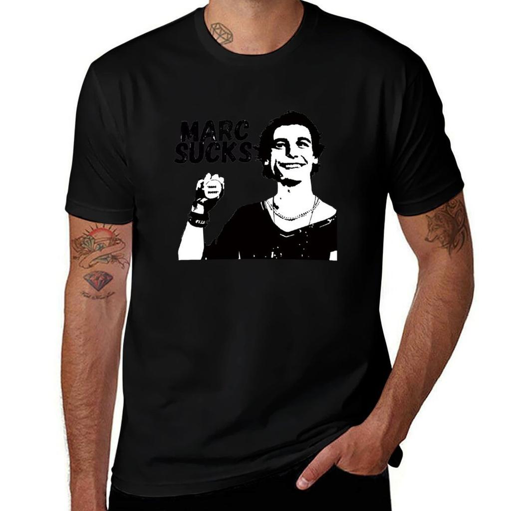 Empire Records Marc Sucks T-Shirt T Shirts for Man Slim Fit Man T Shirt Heavy Cotton T-Shirt