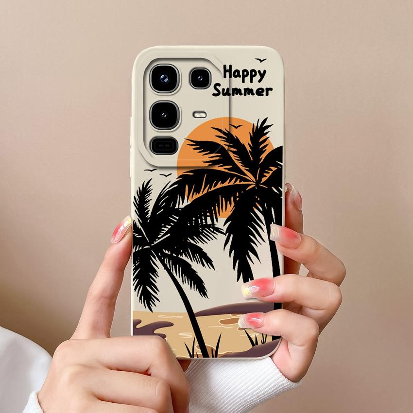 Для телефона Infinix Note 50 Pro Plus 40 50x Модный чехол с узорами «Звездное небо» и «Кот», Гладкий жидкий силикон, Высококачественный противоударный чехол для Infinix