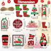 Farmhouse Rustic Tiered Tray Red and Black Plaid Christmas Table Decorations Suitable for Coming Season Holiday