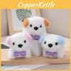 Adorable Plush Dog Keychain Accessory With Soft Pp Cotton And Colorful Ears