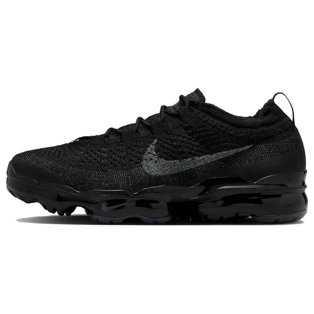 Nike Air VaporMax 2023 Flyknit 'Triple Black' (Unisex) Black / Anthracite / Black / Black Running Shoes DV1678 003
