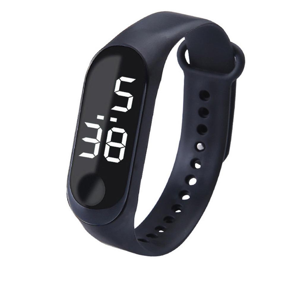 Waterproof Feel Screen Led Sports Fashion Electronic Watch