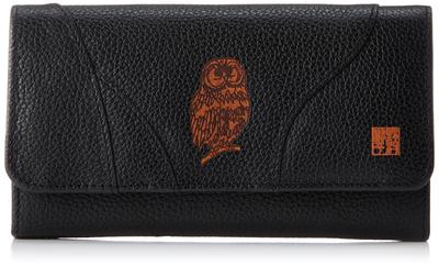 Кошелек Nomura Shuhei Owl Wallet, длинный чехол для женского кошелька, большая емкость, тонкий чехол Garcon Type, натуральная кожа, коровья кожа, кожа Nadaya Money Luck Bird Leather