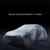 Eco-friendly Disposable Car Cover Dustproof Convenient Clear with Elastic Band