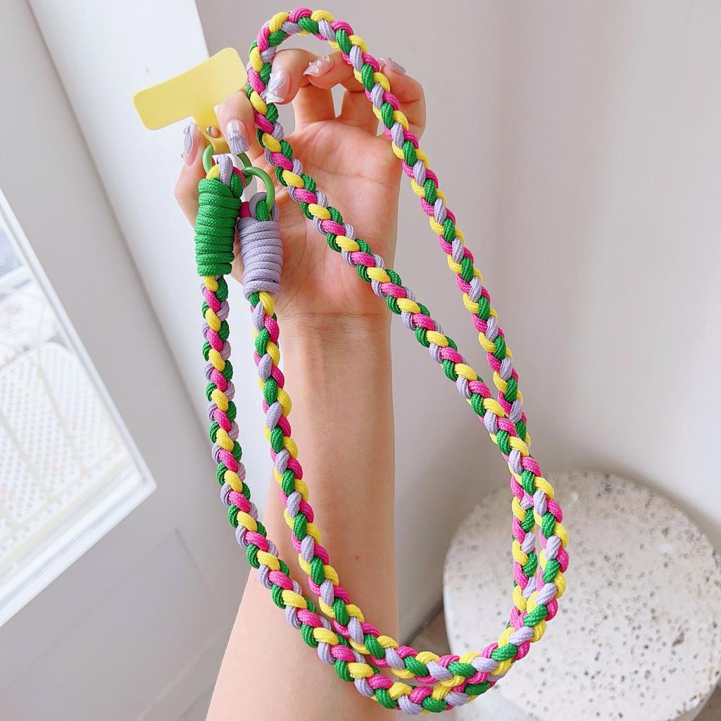 Creative Knot Mobile Phone Universal Lanyard Crossbody Rope Long Phone Lanyard Shoulder Strap Outdoor Phone Case Bag Lanyard