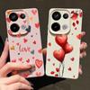 Мягкий силиконовый чехол с рисунком воздушных шаров для Xiaomi 13t Poco X6 M6 Pro Redmi Note 14 13 12 11 10 Pro, противоударный кожаный текстурный однотонный чехол