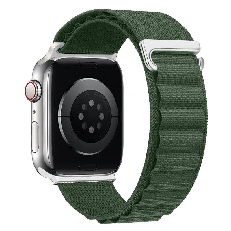 Ремешок-петля Alpine для Apple, ремешок для часов 49 мм, 44 мм, 40 мм, 45 мм, 41 мм, 42 мм, 38 мм, 40, 44, 45 мм, браслет iWatch Ultra series 7, 6, 5, 3 se 8