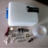 12V Car Windshield Washer Bottle Kit Water Tank 1.5L Washer Reservoir Pump Bottle Kit Universal Windscreen Wiper Clean Tool