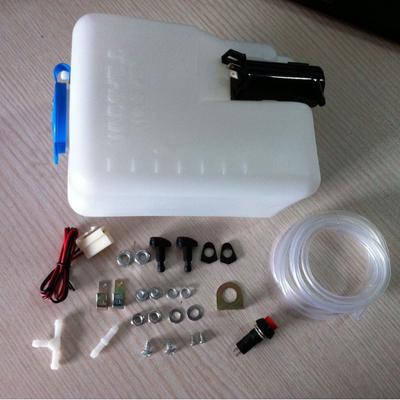 12 В Комплект бачка омывателя лобового стекла автомобиля Водяной бачок 1,5 л Бачок омывателя Насос Комплект бачка Универсальный инструмент для очистки лобового стекла