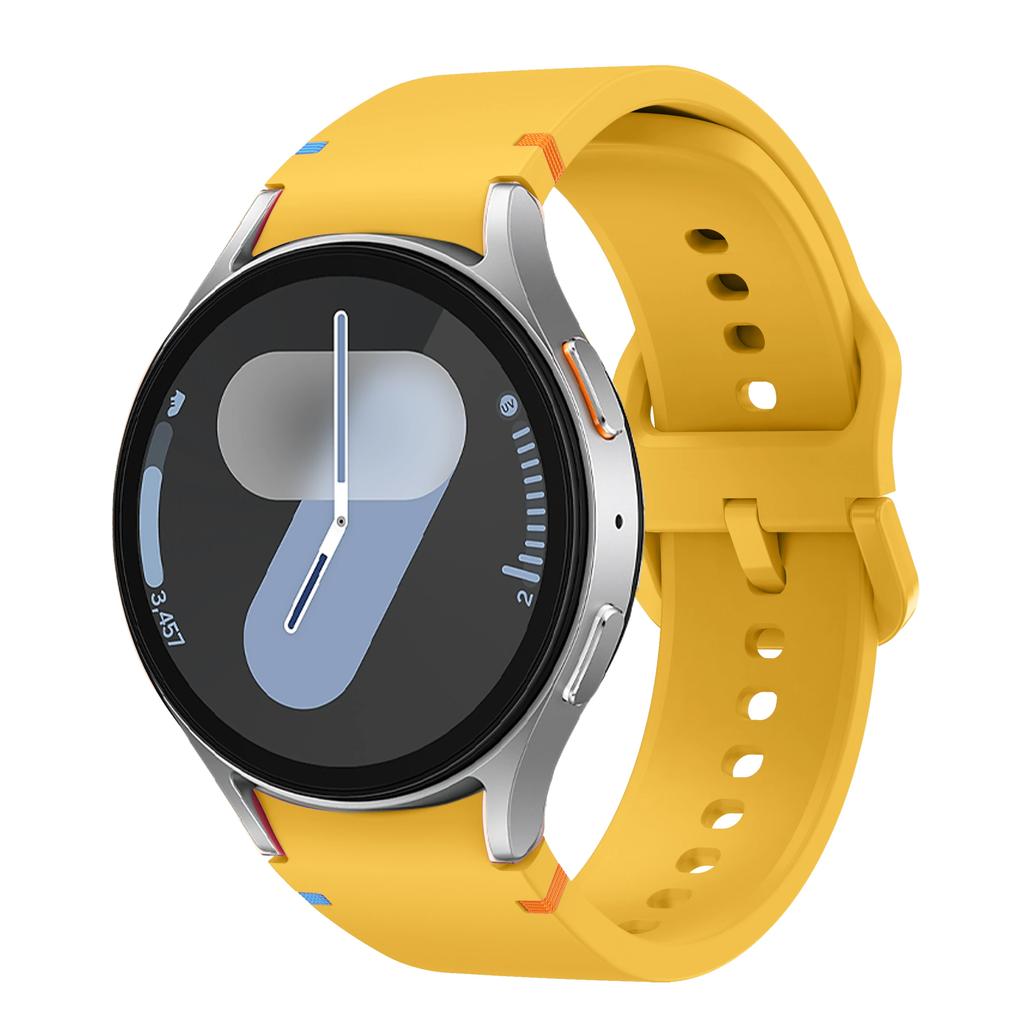 Классический НОВЫЙ силиконовый ремешок для Samsung Galaxy Watch 7 6 5 4 40 мм 44 мм 5Pro 45 мм спортивный браслет для Galaxy Watch 6 Classic 43 мм 47 мм Band