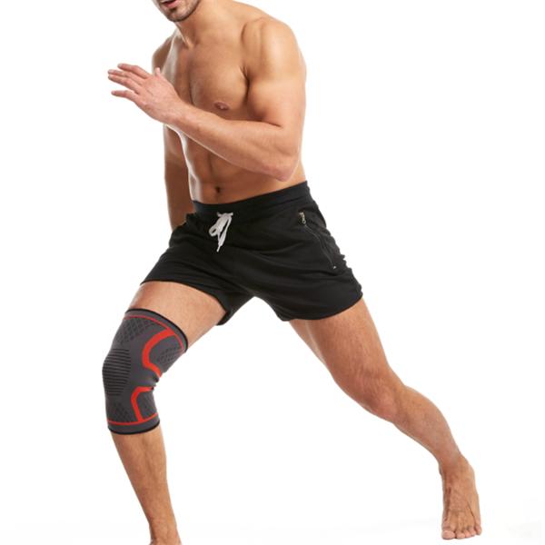 Фитнес, бег, велоспорт, наколенники, эластичные нейлоновые спортивные компрессионные наколенники, рукав для баскетбола, волейбола