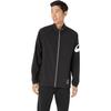 Training Wear Cool Summer Woven Jacket 2031E989 Unisex Adult 002 M [Asics] (Performance Black/Brilliant White)