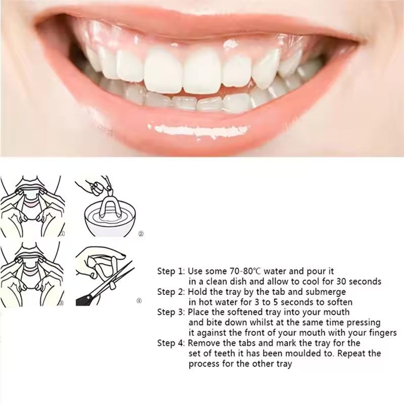 2/4/6 шт. Зубные капы, отбеливающие брекеты, гигиена полости рта, предотвращение скрежетания зубами по ночам, отбеливающие инструменты для зубов