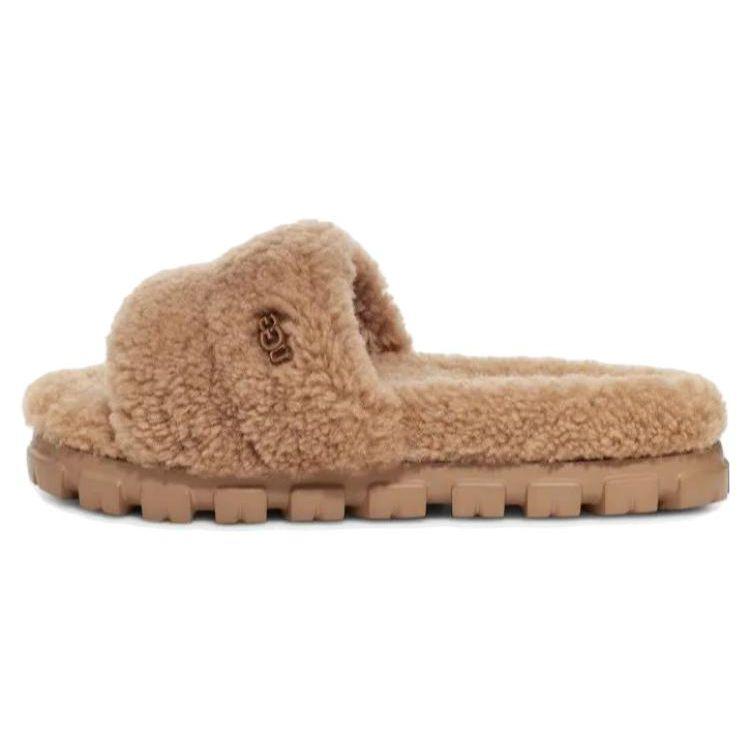 UGG Кроссовки женские Cozetta Curly Slipper Chestnut Brown 1130838-CHE