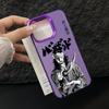 Japanese Swordsman Anime Phone Case for iPhone 17 Air 16 16e 15 14 Plus 13 12 11 Pro Max X Xs XR 8 Colorful Silver Hard Cover