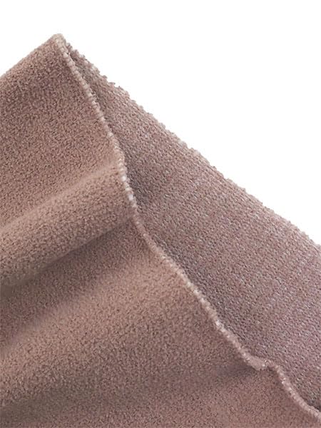 Compression Leggings Loose Tummy Warm Fluffy Material Slimming Legs Black L [Gunze] UCHI-COLLE Women's (Old)