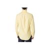 Polo Ralph Lauren SS22 Однотонная Прямой крой Маленький вышитый логотип Повседневная рубашка с длинным рукавом Мужские рубашки Желтый 710792161-004