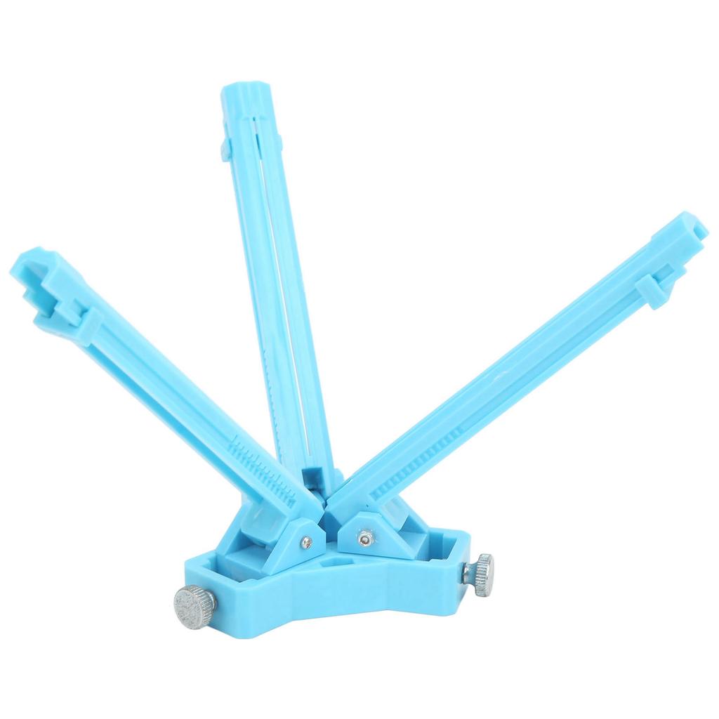 3D Arrow Fletching Jig Adjustable Clear Scale Portable Arrow Fletching Bonding Tool for 3.6‑10mm Arrow Shafts