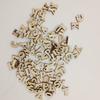 Natural Color Home Decor Flatback Craft English Letter Miniatures Alphabet Wood Letter