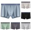 Хлопковые мужские трусы, мужское нижнее белье, однотонные трусы, шорты, дышащие мужские боксеры, нижнее белье, боксеры