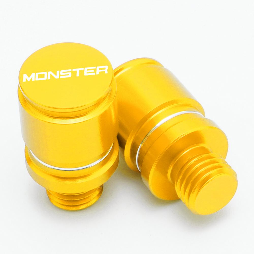 Для Ducati Monster 821 696 795 797 M 800 900 996 998 S4R S4RS аксессуары, винты с отверстиями для зеркала мотоцикла, заглушки, заглушки