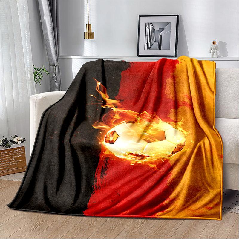 Футбольный мяч, футбольные ворота, одеяло, мягкие фланелевые одеяла, кровать, чехол для дивана, покрывало, домашний декор, подарки на Рождество и день рождения