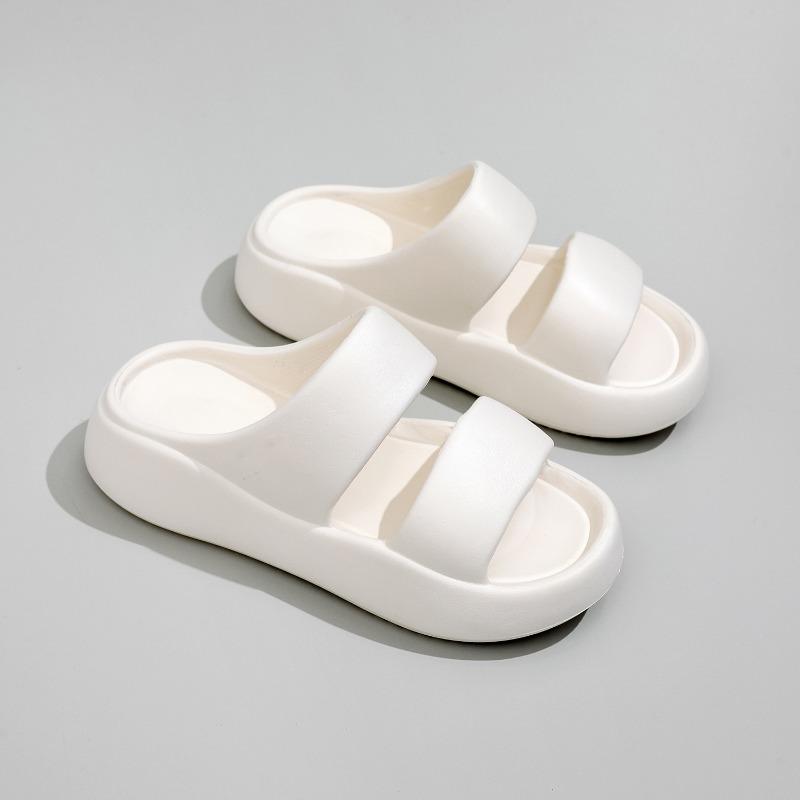 Домашние тапочки из ЭВА на толстой подошве для женщин летом, домашние прохладные тапочки для ног без запаха для использования на открытом воздухе