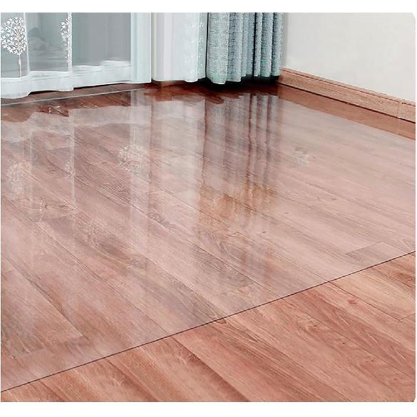 2 3 4 5 6 Футов Прозрачная Напольная Дорожка для Деревянного Пола, Нескользящая Виниловая Защитная Накладка для Ковра Большой Площади для Гостиной, Прихожей, Дома, Режущийся Пластиковый Ковер