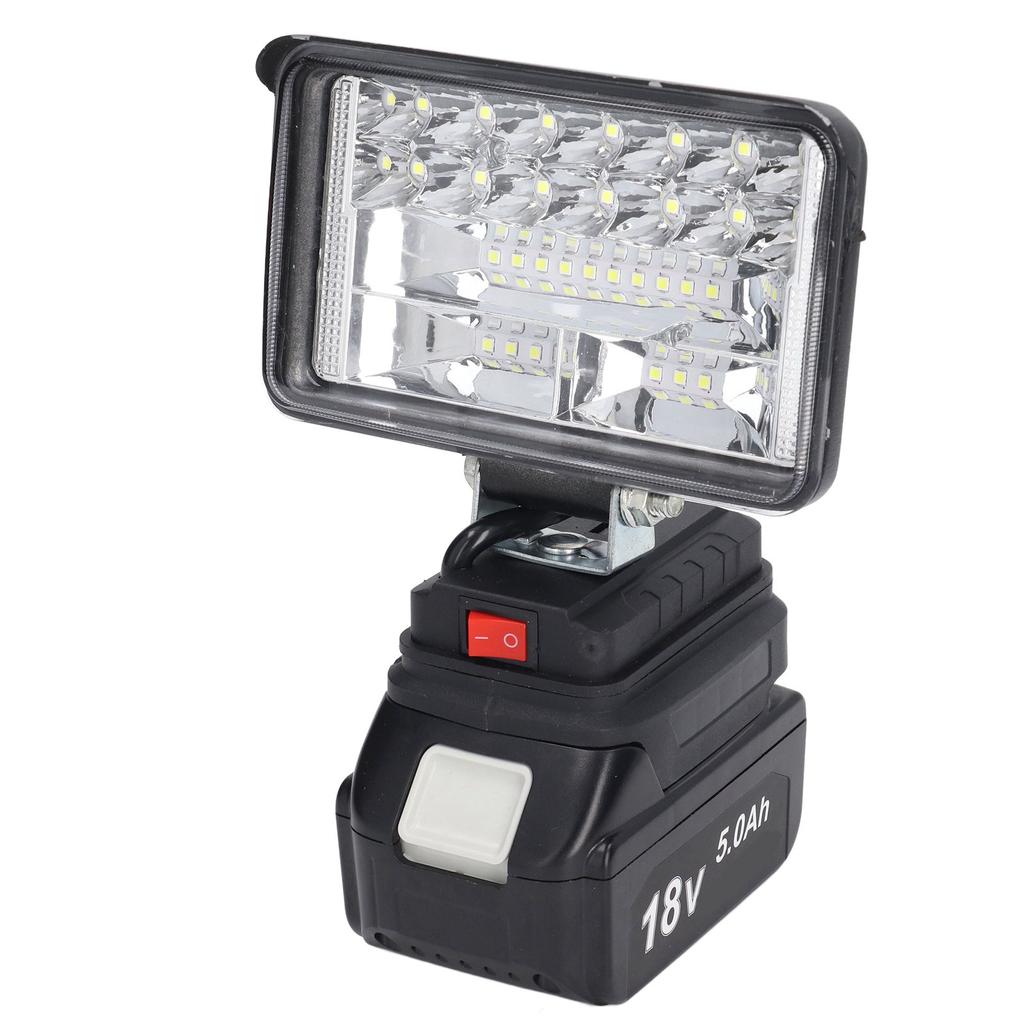 Светодиодный рабочий светильник беспроводной 5400лм высокая яркость водонепроницаемый фонарь для BL1430 BL1440 BL1450