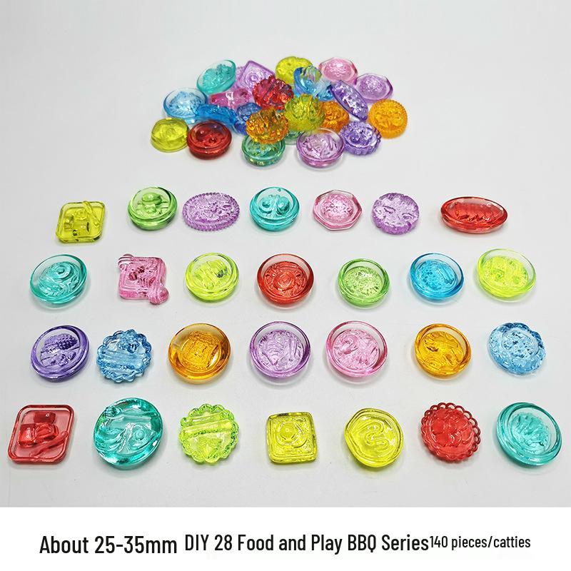 Colorful Mini Acrylic Milk Bottle Cartoon Ornaments - Cute Handmade DIY Decorative Accessories