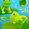 Educational Music Projection Educational Toys Electric Electric Pull Rope Frog Toys  Baby Toys