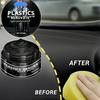 Car Plastic Restorer Auto Interior Panel Renewal Wax Coating Leather Plastic Rubber Polish Repair Auto Reconditioning Cream Care