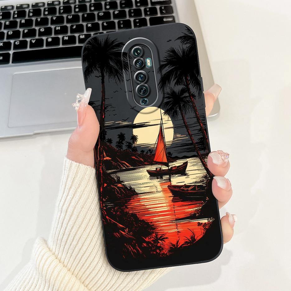 For Oppo Reno2 F Case Reno 2Z Unique Candy Painted Cover Soft Silicone Phone Case For Reno 2 2F Reno2 Z Reno2F Back Cover Bumper