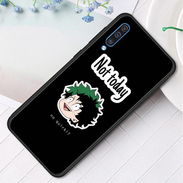 Силиконовый чехол для телефона Samsung Galaxy A50 A70 A10 A20e A30 A40 A20s A10s A10e A80 A90 A60 A30s, чехол My Hero Academia