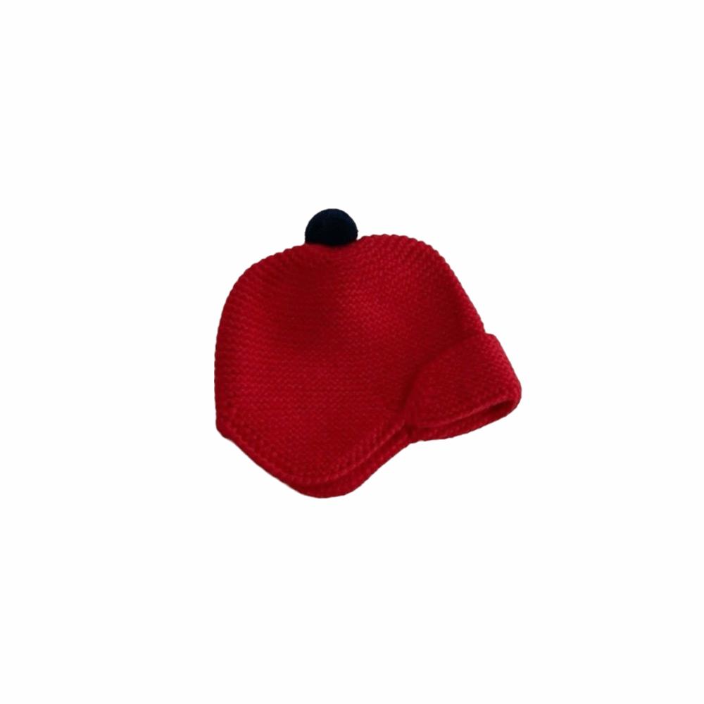 Windproof Winter Baby Earmuffs Warm Ear Protection Cap New Baby Knitted Cap  Boys Girls