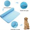 Keep Cooling Summer Car Sofa Water Absorption Pet Cooling Mat Cat Sleeping Pad Dog Bed Ice Silk