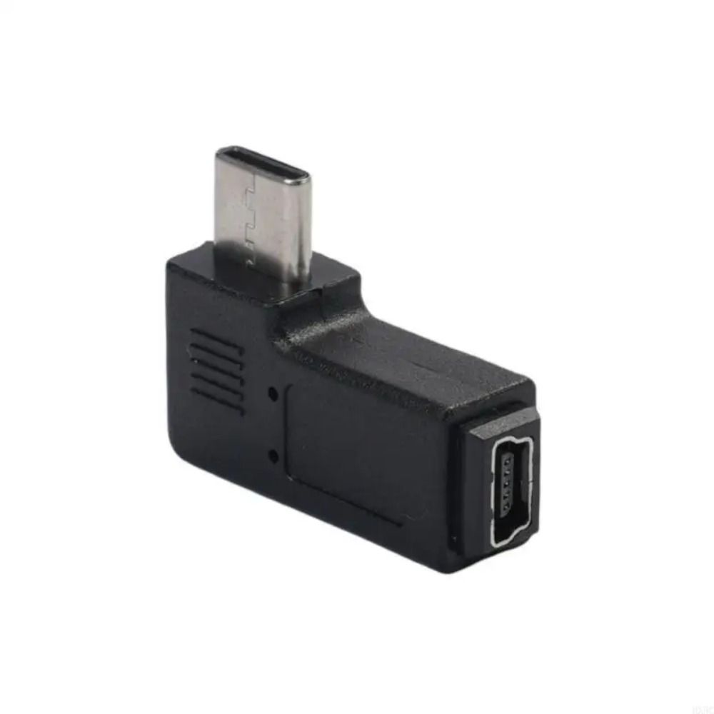5 Pin USB Female Adapter Fast Charging Type-C Male to Mini USB Female Phone