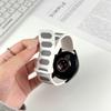 Магнитный ремешок 22 мм овального дизайна для Huawei Watch GT 6 Pro 46 мм/Oppo Watch X/X2/4 Pro Силиконовый ремешок для часов Двухцветный