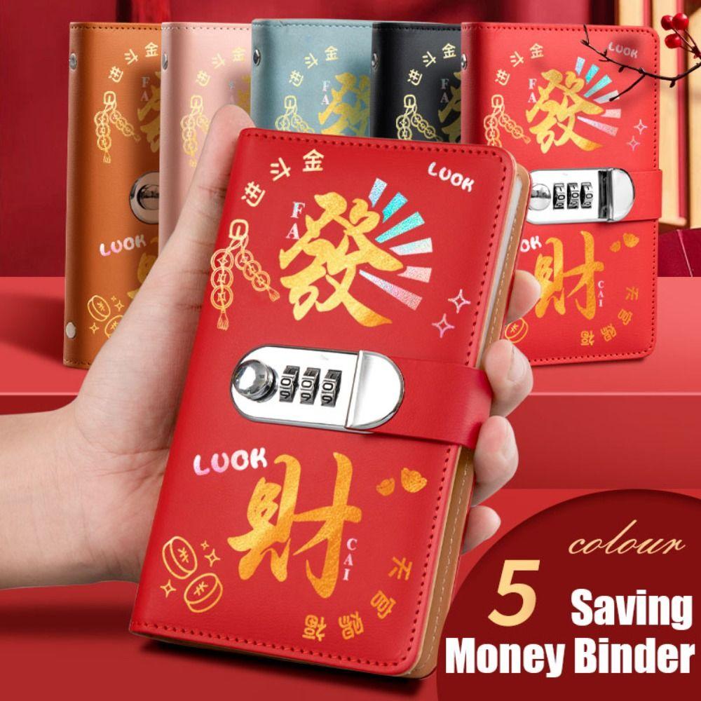 Папка-регистратор из искусственной кожи с замком на 50 листов, органайзер для планирования, бухгалтерская книга, нержавеющая сталь