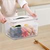 Food Organizer Container with Handle for Kitchen Pantry